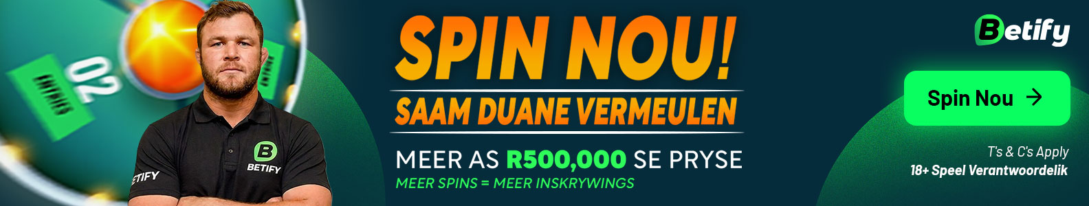 Afrikaans is Groot - 5 Free Spins Daily!